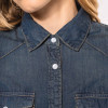 CHEMISE PERSONNALISABLE DENIM FEMME 'INDIGO RANGE'