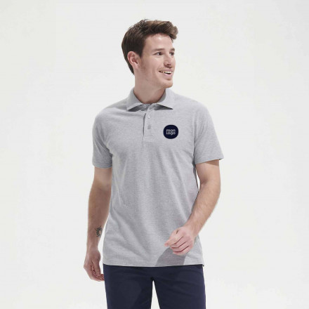 POLO PERSONNALISÉ HOMME 'SPRING' COULEUR 210 GR/M²