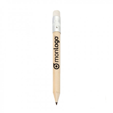 LOT DE 100 MINI CRAYONS A PAPIER PERSONNALISÉS EN BOIS 'CRAYOLITO'