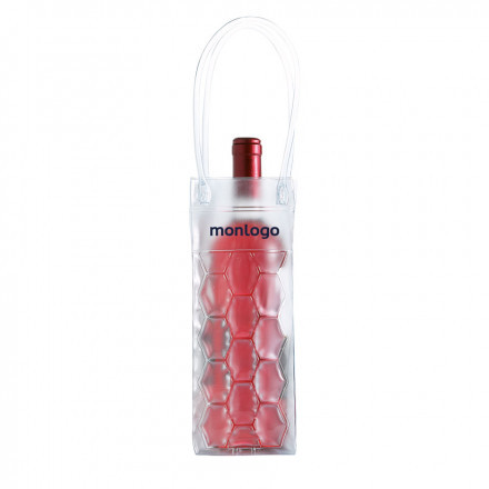 ETUI ISOTHERME PUBLICITAIRE POUR BOUTEILLES 'BACOOL'