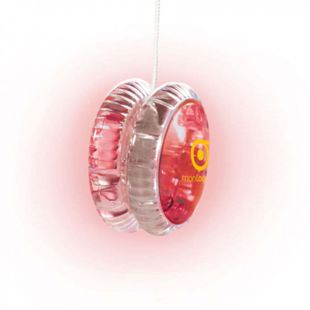 YO YO LUMINEUX TRANSLUCIDE PERSONNALISÉ 'FLASHYO'