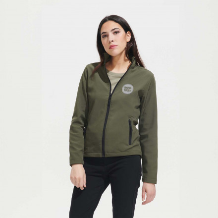 VESTE SOFTSHELL PERSONNALISÉE FEMME 'RACE' 280 GR/M²