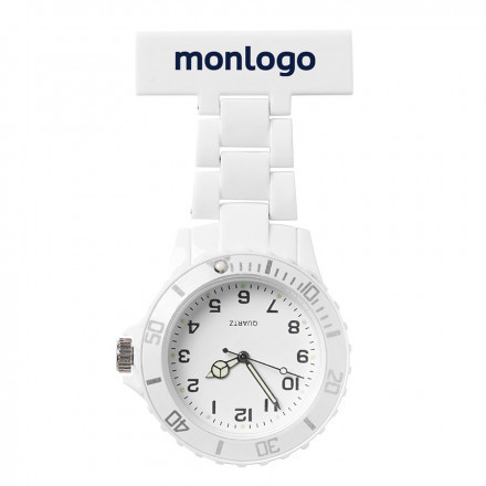 MONTRE D'INFIRMIERE PUBLICITAIRE 'HOSPITIME'
