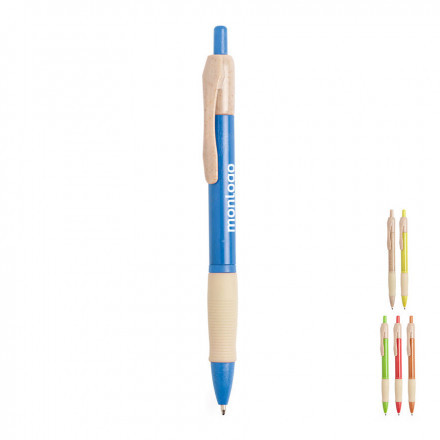 STYLO PERSONNALISÉ EN PAILLE DE BLÉ 'ALASSIO BLE'