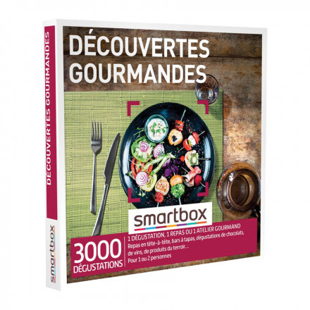 COFFRET DÉCOUVERTE GASTRONOMIQUE SMARTBOX®