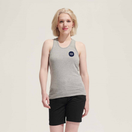 DÉBARDEUR PUBLICITAIRE FEMME 'JUSTIN' 150 GR/M²
