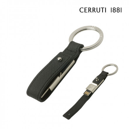 PORTE CLÉS PERSONNALISÉ AVEC CLÉ USB 16 GO CERRUTI 1881® 'HAMILTON'