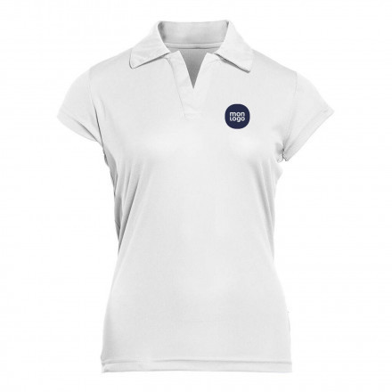 POLO PERSONNALISÉ FEMME PEN DUICK® BLANC 'FIRST' 140G/M²