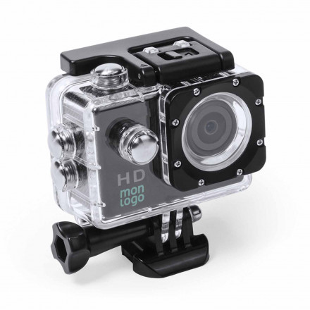 CAMÉRA DE SPORT HD PERSONNALISÉE AVEC 11 ACCESSOIRES 'SPORTCAM'