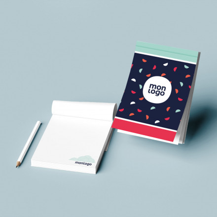 BLOC NOTES PERSONNALISÉ A5 AVEC COUVERTURE 'ORSON' 