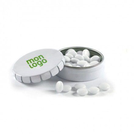 BOÎTE À BONBONS PUBLICITAIRE BIO 'CLIC CLAC'