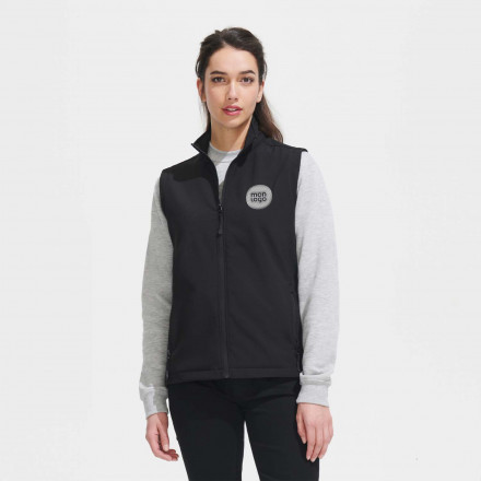 BODYWARMER SOFTSHELL FEMME PROMOTIONNEL 'RACE BW'