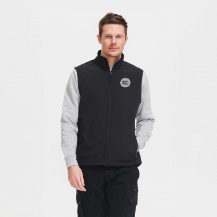 BODYWARMER SOFTSHELL HOMME PROMOTIONNEL 'RACE BW'
