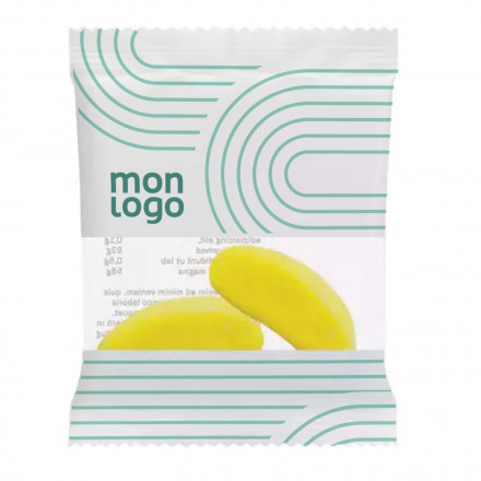 LOT DE 100 SACHETS BANANAS HARIBO® PUBLICITAIRES