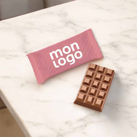 LOT DE 100 TABLETTES DE CHOCOLAT PUBLICITAIRE 'BOCANA'