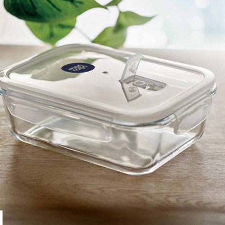 LUNCH BOX PERSONNALISÉE EN VERRE 'RIGATONI'