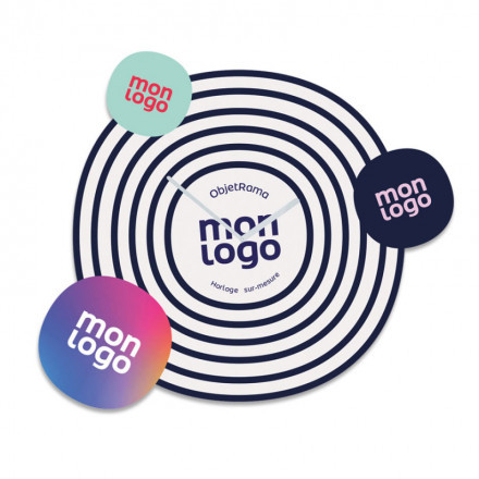 HORLOGE MURALE PUBLICITAIRE SUR MESURE 'DYO'