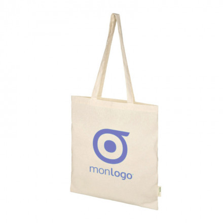 TOTE BAG PUBLICITAIRE EN COTON BIO 'GRIMSEY'