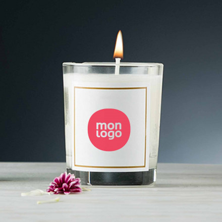 BOUGIE PARFUMÉE PERSONNALISÉE VEGAN 75G 'LOUCE'