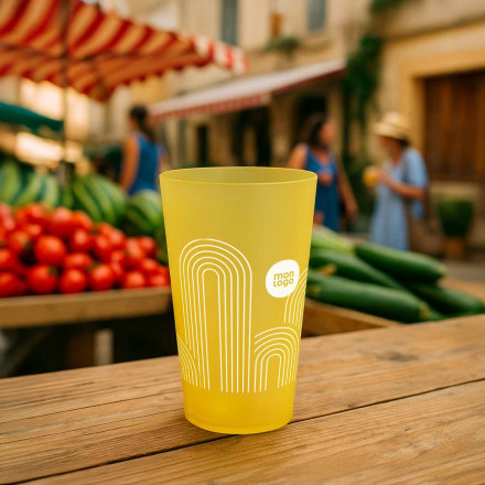 RAPIDE 4J GOBELET RÉUTILISABLE PERSONNALISÉ '30 CL CUP'
