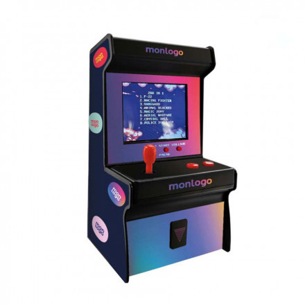 MINI BORNE D'ARCADE PERSONNALISÉE 200 JEUX 'HARDLOOT'