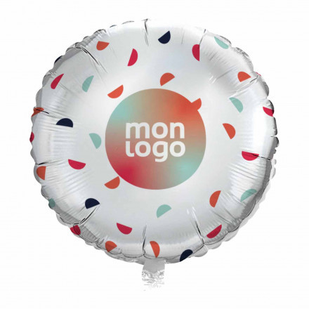 BALLON GONFLABLE PERSONNALISÉ EN MYLAR 'GLOBY' 