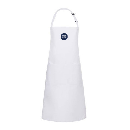 TABLIER BLANC PERSONNALISÉ 'COOKY'