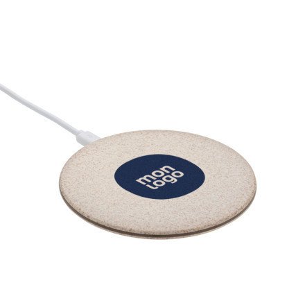 CHARGEUR PERSONNALISÉ A INDUCTION 5W 'FIBRY'