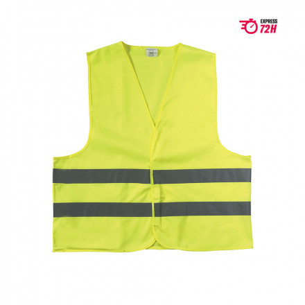 LOT DE 30 GILETS DE SECURITÉ PERSONNALISABLE ENFANT 'FLUOSAFE' EXPEDITION EXPRESS 72H