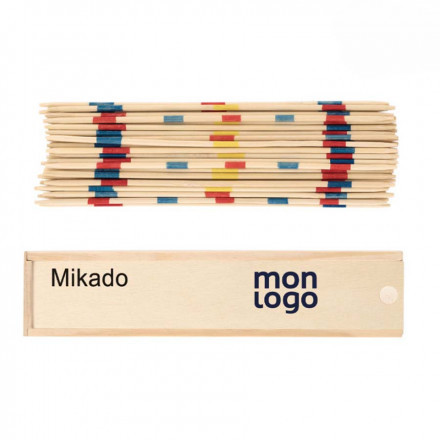 JEU DE MIKADO PERSONNALISÉ 'LÉO'