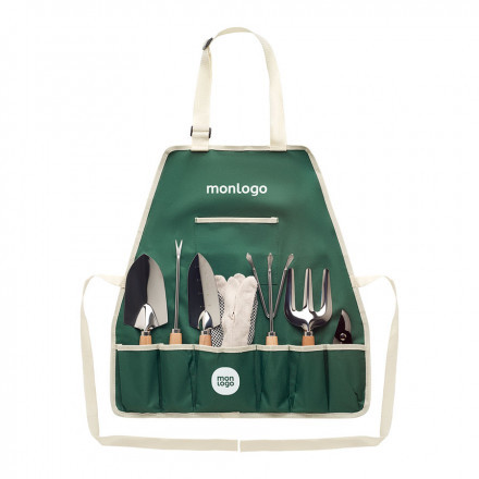 JEU DE 7 OUTILS DE JARDINAGE PERSONNALISÉ 'BOTANIKO'