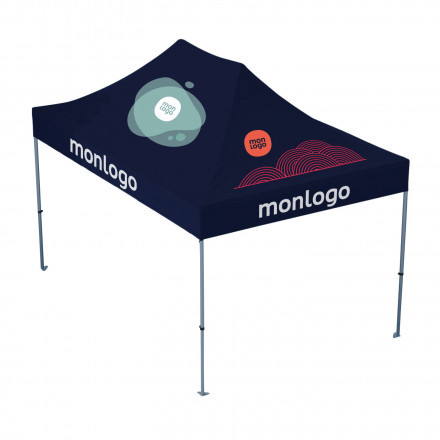 BARNUM PLIANT/TENTE DE RECEPTION PERSONNALISABLE 4,5X3M 'TELTA'