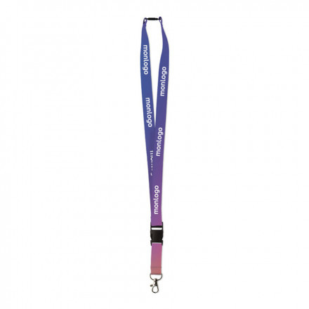PORTE BADGE TOUR DE COU EN RPET 'ADAGIO'