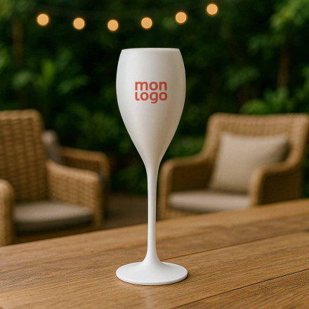 FLUTE PERSONNALISABLE EN TRITAN® 'VERIDA CHAMPAGNE'