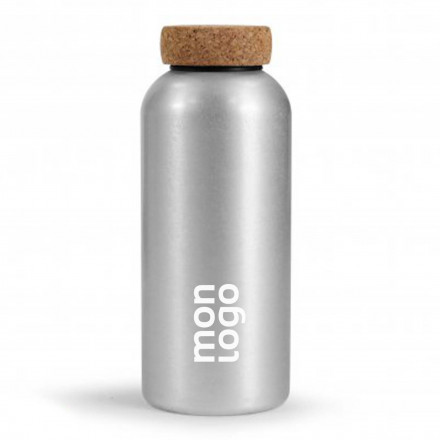 BOUTEILLE EN ALUMINIUM 600 ML PERSONNALISABLE 'BOUTU'