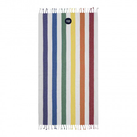 PAREO/FOUTA PERSONNALISABLE 'HORTENSE 180 RPET MULTI'
