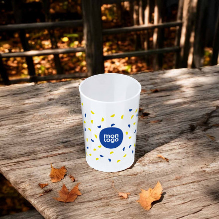 RAPIDE 4J   GOBELET PERSONNALISABLE '25 CL CUP BIO EUROPE' 