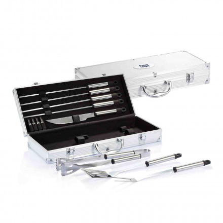 SET BARBECUE 12 USTENSILES PERSONNALISABLES 'MOOREA'