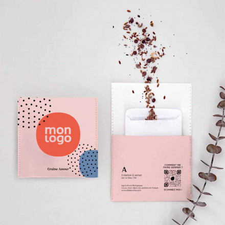 SACHETS DE GRAINES PERSONNALISABLE À SEMER 'SEMILLA'