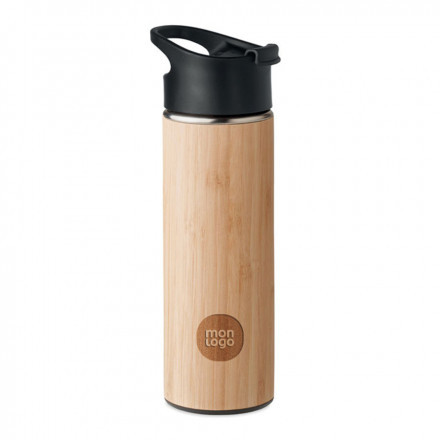 BOUTEILLE PERSONNALISÉE EN ACIER 'MONI'