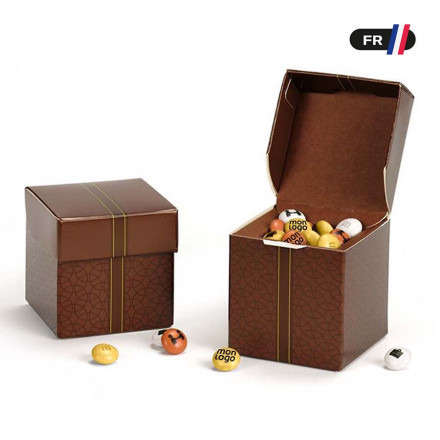 CUBE 50G DE M&M'S® PERSONNALISABLES