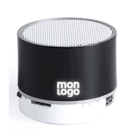 ENCEINTE PERSONNALISABLE 3W LOGO LUMINEUX 'NOVALUMI'