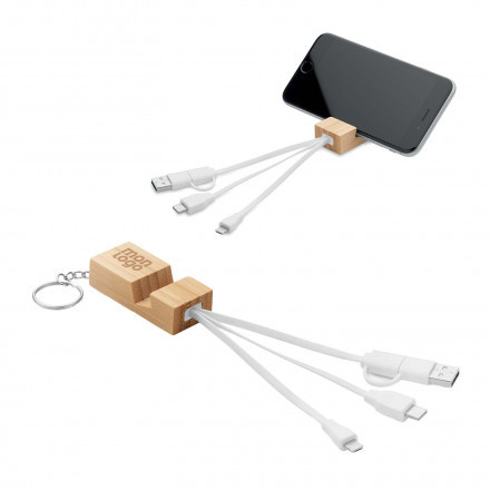 PORTE CLES CABLES PERSONNALISABLE 'MIDIA'