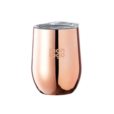 MUG PUBLICITAIRE ACIER CUIVRE 350 ML 'DASU'