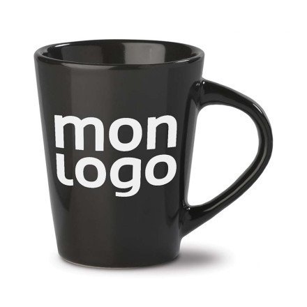RAPIDE 4J   MUG PERSONNALISABLE EN GRES 'TESSA' 