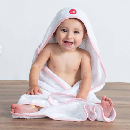 CAPE BAIN PERSONNALISABLE BEBE TOWEL CITY® 'CAPIMOU'