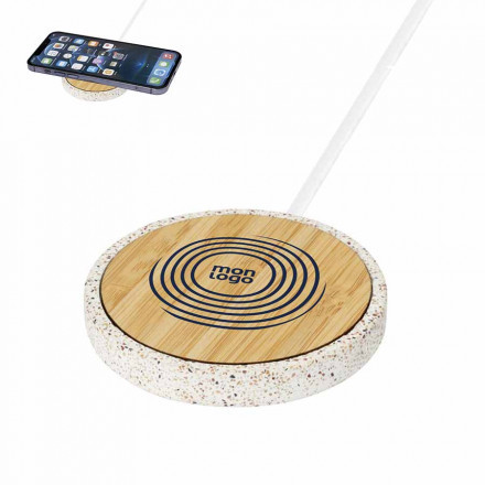 CHARGEUR INDUCTION 10 W PERSONNALISE 'TERRATE'