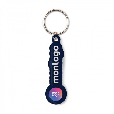 PORTE CLÉS JETON PERSONNALISABLE SUR MESURE 'CADDYLOU'
