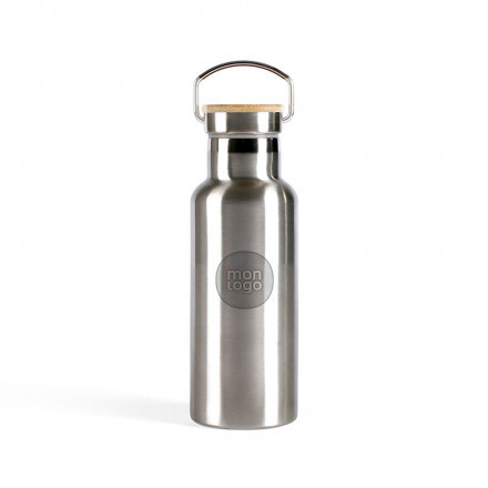 BOUTEILLE ISOTHERME PERSONNALISABLE LIVOO® 'GRASKER'