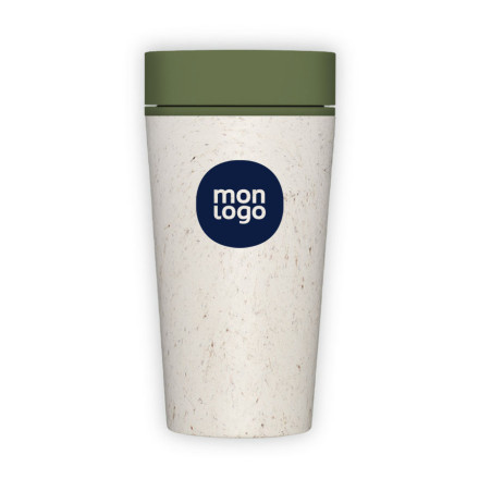 MUG PERSONNALISABLE REUTILISABLE ET DURABLE 340 mL 'BOLLI'